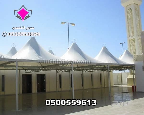 إذا كنت تبحث عن أفضل مصنع مظلات في الرياض 0500559613 يجمع بين الجودة والسعر المناسب،فإن مؤسسة مظلات وسواتر الاختيار الأول هي خيارك المثالي لتنفيذ جميع مشاريع المظلات والسواتر باحترافية عالية. 5