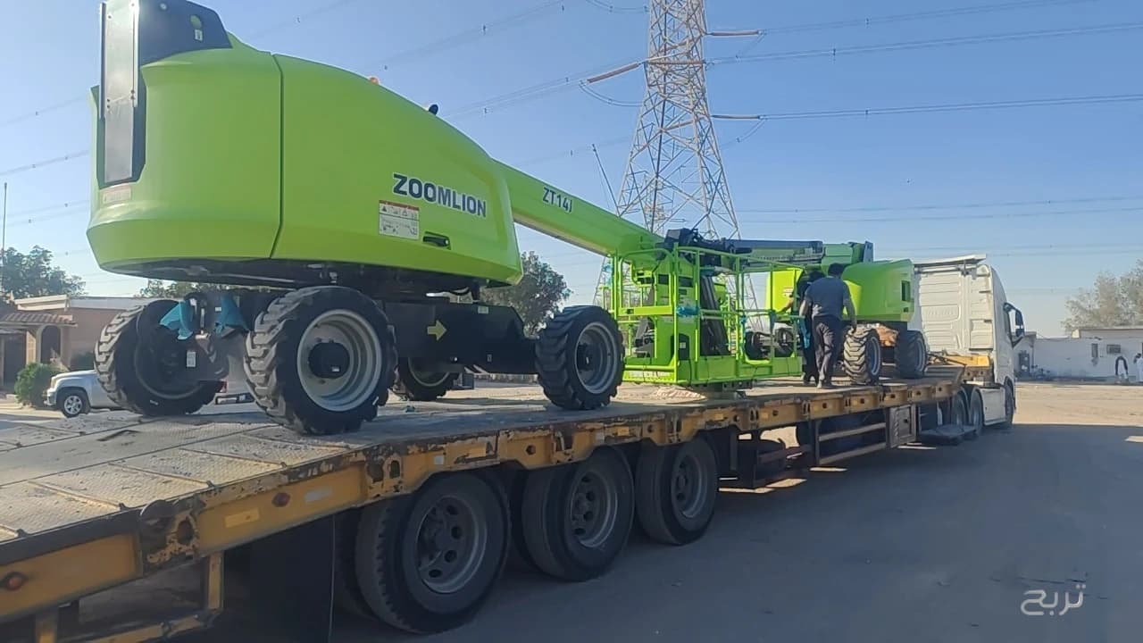 سبيايدر لفت للايجار تأجير كرينات رافعات 3